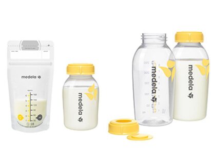 Medela Storage bags and containers.