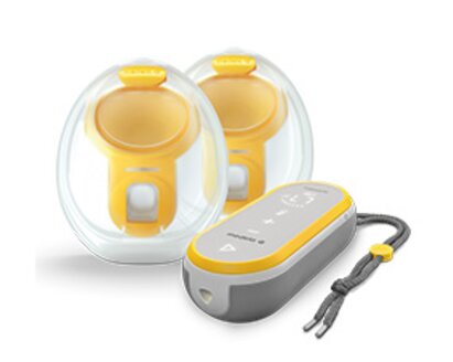 Medela Freestyle™ Hands-free double electric wearable breast pump and  Hands-free collection cups