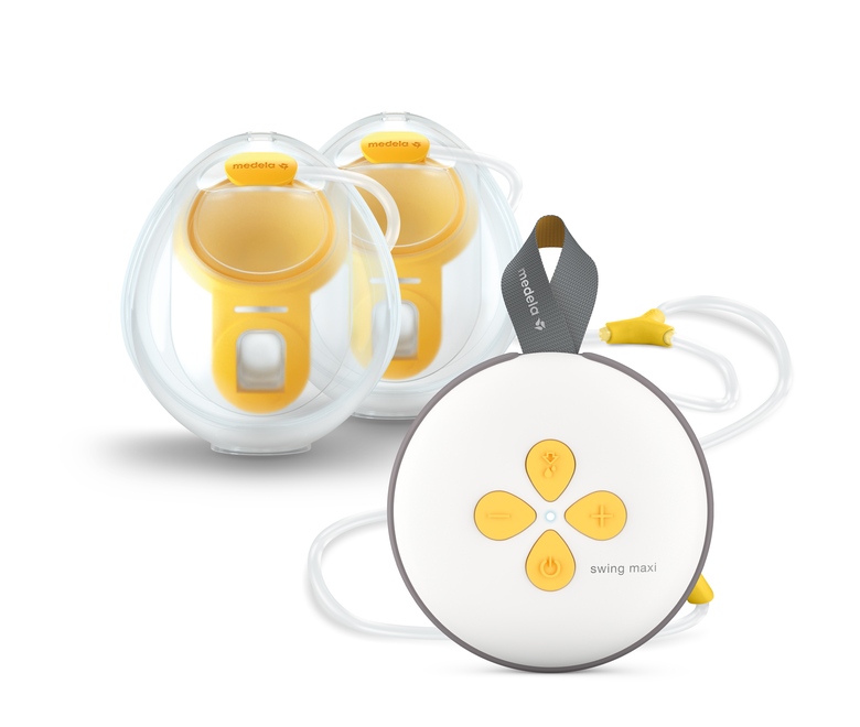 Medela Swing Maxi™ double electric breast pump, Hands-free collection cups and tubing