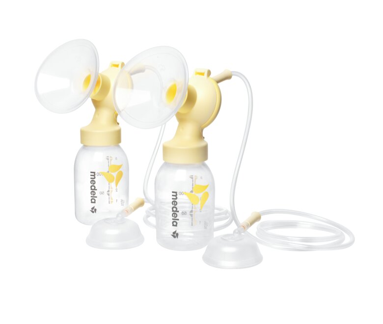 Medela PersonalFit™ PLUS herbruikbare dubbele kolfset met slangen met doppen