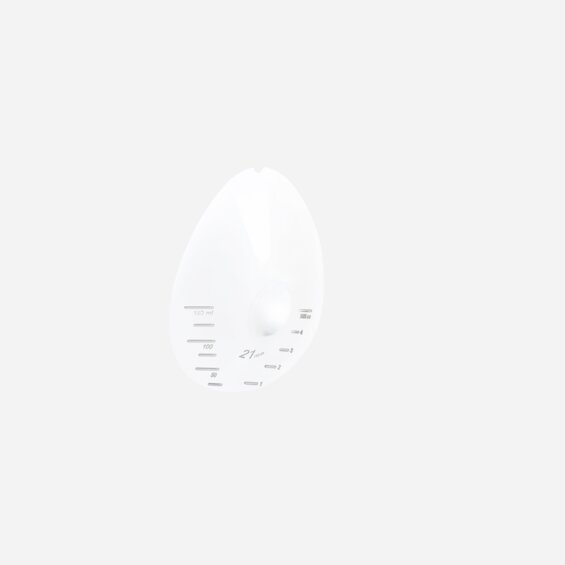 Additional breast shields for the Medela hands-free collection cups