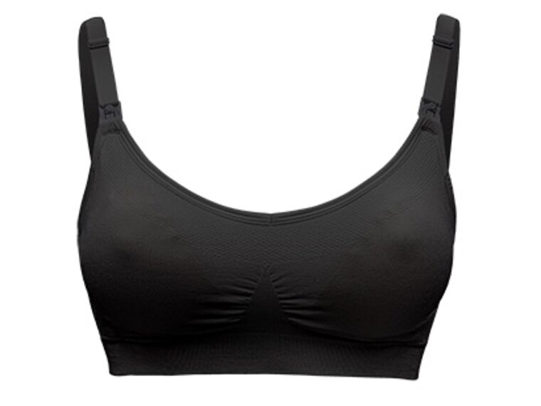 Zwarte Medela Keep Cool™ Ultra Bra vooraanzicht