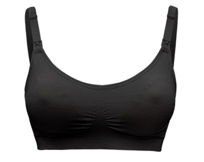Reggiseno Medela Keep Cool™ Ultra nero vista frontale