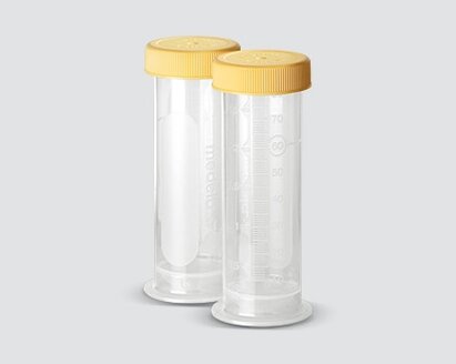 Medela Reusable bottles 2.7 oz, designed for collecting, storing, handling, pasteurizing and feeding breast milk