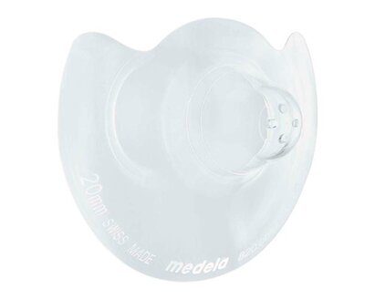 Medela Contact™ Nipple Shield size 20mm (M), angle view