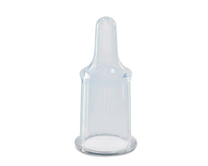 A reusable Medela SpecialNeeds Feeder nipple.