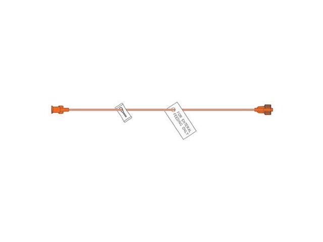 A graphic drawing of a Medela TwistLok® Enteral Extension Sets.