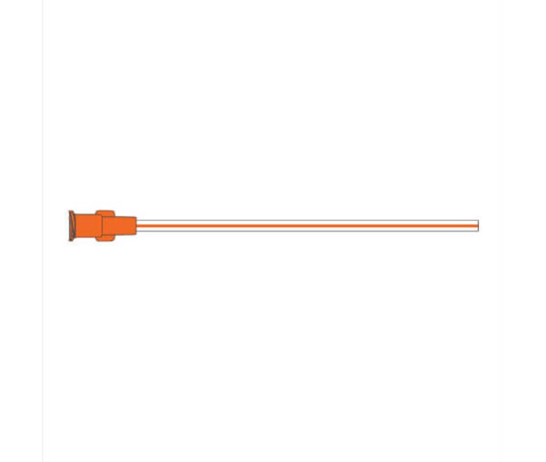 A graphic drawing of a Medela TwistLok® Enteral Straw.