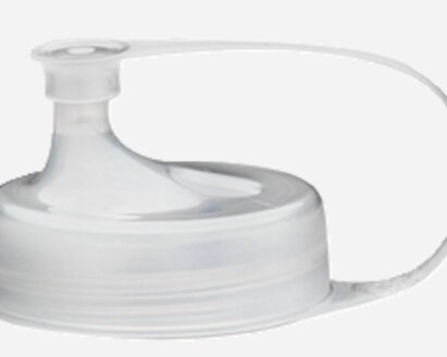 The Medela Breast Milk Transfer Lid is colorless, BPA-free and has an attached closable cap.