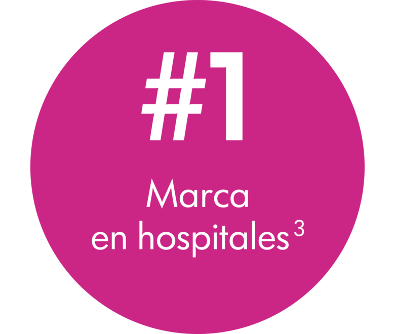 #1 Marca en hospitales