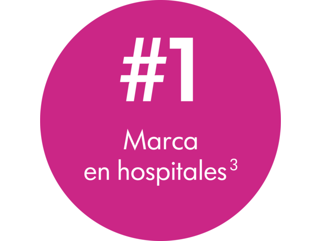 #1 Marca en hospitales