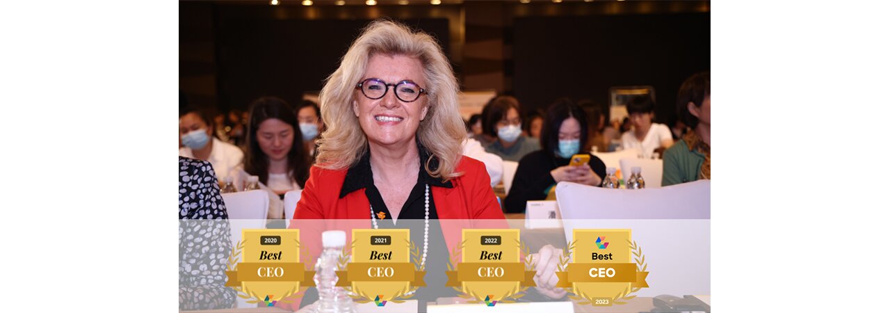 Medela’s CEO Annette Brüls awarded the 2023 Best CEO by Comparably.