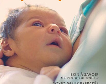 La couverture du magazine de Medela, Beginnings.
