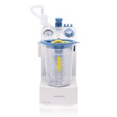 A Medela Vario 18 AC/DC Suction Pump with a 1.5l disposable suction jar.