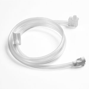 Double-lumen tubing from the Medela Invia Liberty Negative Pressure Wound Therapy (NPWT) System.