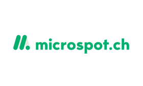 Das Firmenlogo für „microspot.ch“ in der Switzerland.