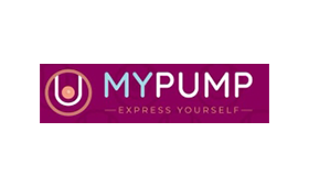 Het bedrijfslogo van “MYPUMP” in Nederland.