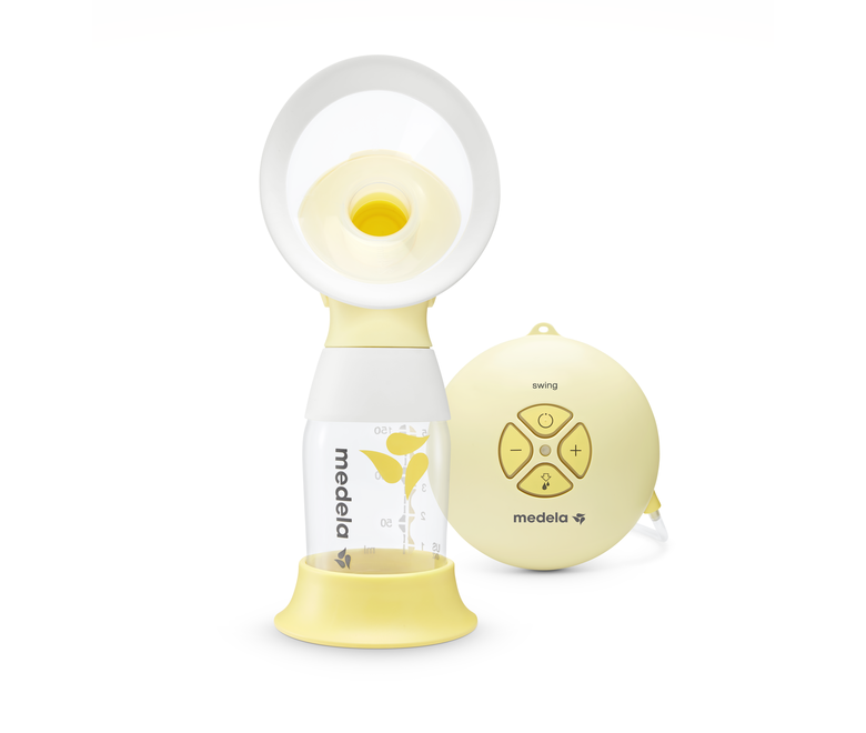 De Medela Swing Flex™ elektrische borstkolf met twee fasen is een klassieke oplossing voor één keer afkolven.