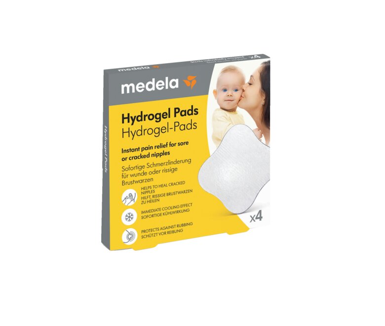 Einzelhandelsverpackung von Medela Hydrogel Pads